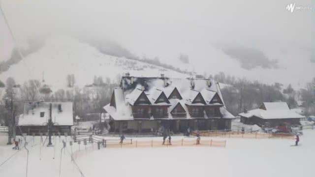 Widok na dolną stację Chyrowa Ski